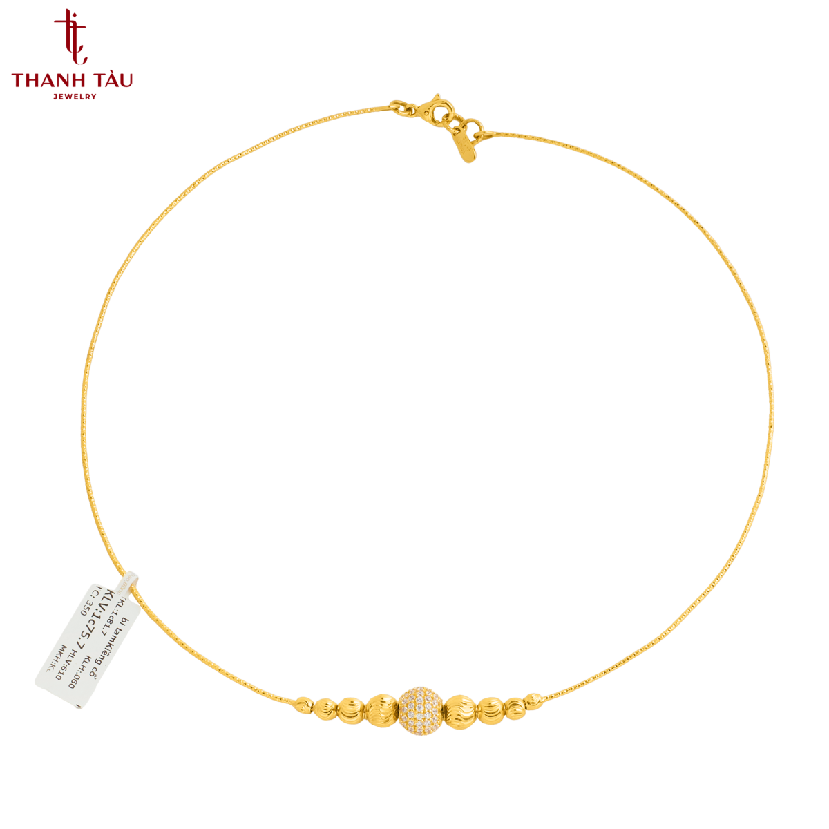 Dây Chuyền Nữ Bi Tròn